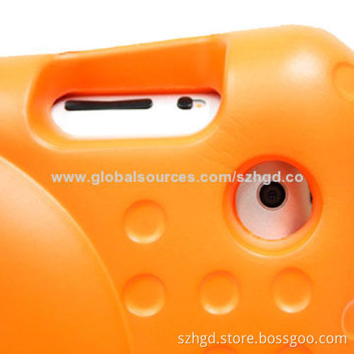 Leather tablet case for iPad, cute design for kids, easy to handle and install